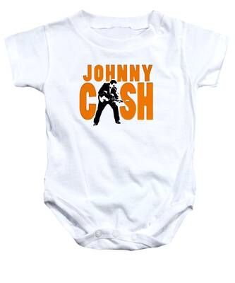 Johnny Cash Baby Onesies