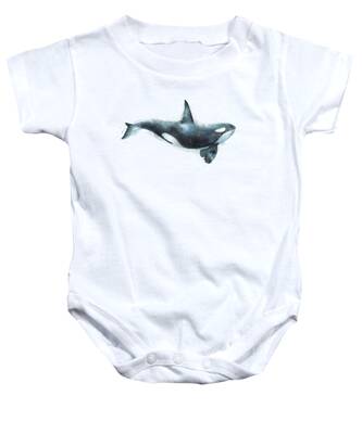 Blue Whale Baby Onesies