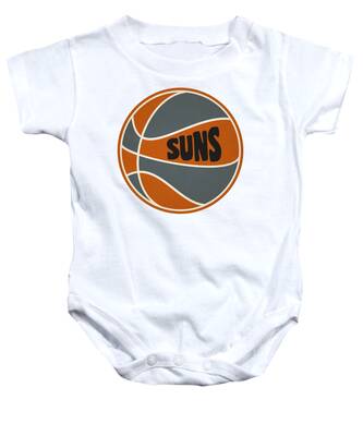 Baby Monthly Onesies - Basketball Jersey Phoenix Suns