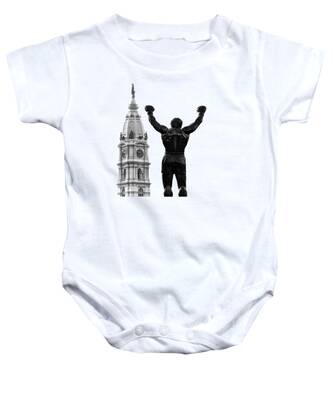 Philadelphia City Hall Baby Onesies