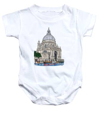 Venice Grand Canal Baby Onesies