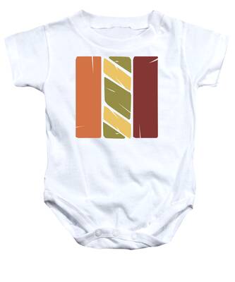 Painted Feathers Baby Onesies