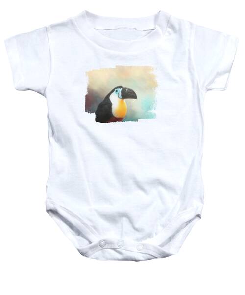 Channel-billed Toucan Baby Onesies