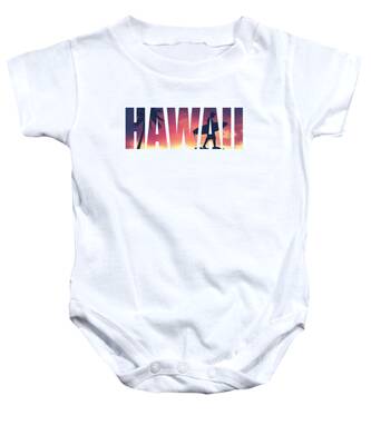 Hawaiian Sunset Baby Onesies