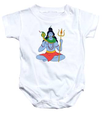 Lord Shiva Baby Onesies - Fine Art America