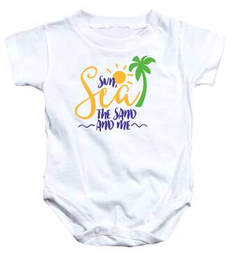 Sand And Sea Baby Onesies