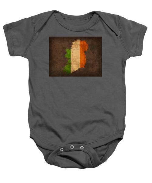 Vintage Country Maps Baby Onesies