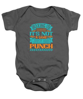 Boxing is serious. It's not a game. Just one punch - Boxing Quote - T-Shirt