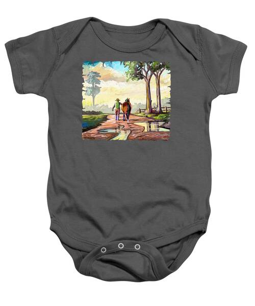 Scenic Highway Baby Onesies