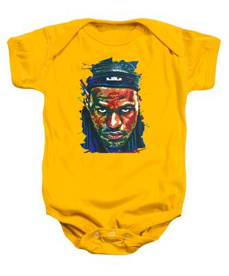 LeBron James Jersey Baby One-Piece for Sale by BambooByTundra