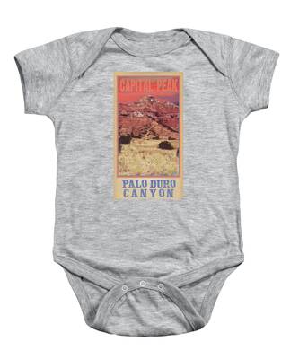 Palo Duro Canyon Baby Onesies