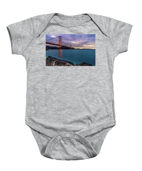 San Francisco Cityscape Baby Onesies