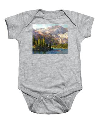 Alpine Lakes Wilderness Baby Onesies