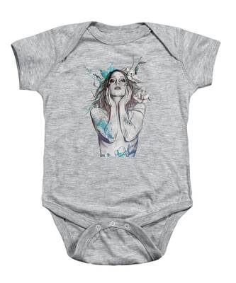 Contemporary Realism Baby Onesies