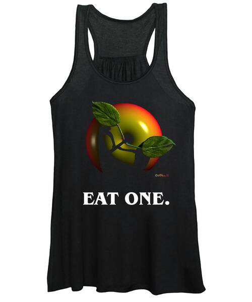 Green Apple Women's Tank Tops