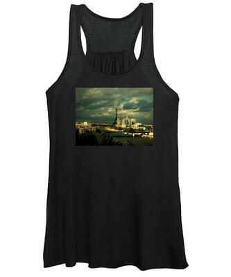 Paris Skyline Women's Tank Tops
