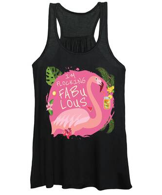 Flamingo Beach Women's Tank Tops