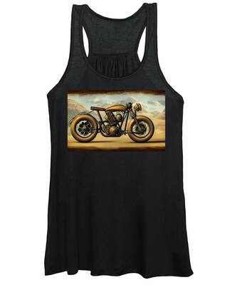 Vintage Motorcycle Women's Tank Tops