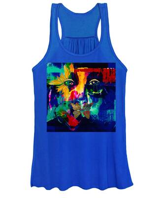 Womens Flowy Tank-top: Relaxed fit; Graphics; Bella + Canvas – PAMELA'S ART  by PonsART - a Gift Shop and Marketplace