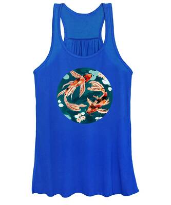 White Water Lily Women's Tank Tops