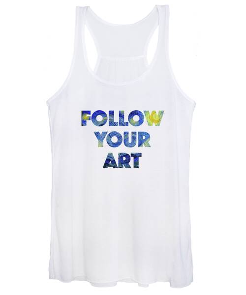 The Starry Night Women's Tank Tops