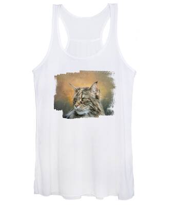 Two Faced Cat Women's Tank Tops