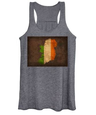 Vintage Country Maps Women's Tank Tops