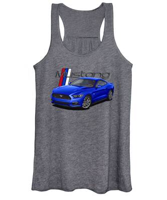 Gently Used Ford Mustang Women/'s Tank Top Large