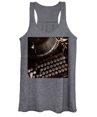 Printed Text Women's Tank Tops