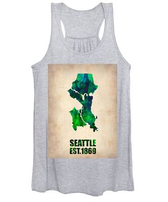 Designs Similar to Seattle Watercolor Map #1