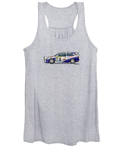 Whale Tail Women's Tank Tops