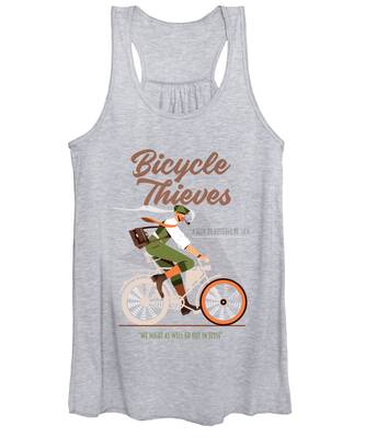 Red Bicycle Women's Tank Tops