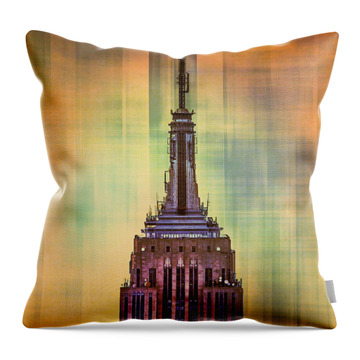 New York City Skyline Throw Pillows