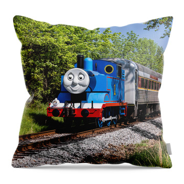 Details about   Thomas the Tank New 2016 Thomas and Friends Red Decorative Pillow with #1 