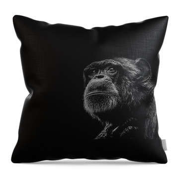 Chimpanzee Throw Pillows