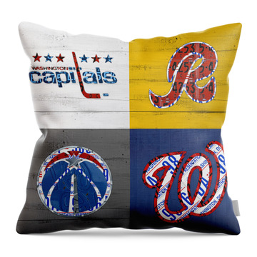 Washington D.c. Throw Pillows