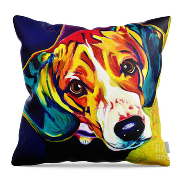 Pupster Nerd Pastel Chihuahua Oil Painting Throw Pillow for Sale by  PrismStarArt