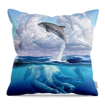Dolphin Throw Pillows