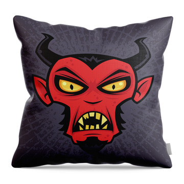 Satan Throw Pillows