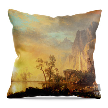 https://render.fineartamerica.com/images/rendered/search/throw-pillow/images/artworkimages/medium/1/sunset-in-the-rockies-albert-bierstadt.jpg?&targetx=-95&targety=0&imagewidth=669&imageheight=479&modelwidth=479&modelheight=479&backgroundcolor=DBB566&orientation=0&producttype=throwpillow-14-14