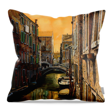 Grand Canal Throw Pillows