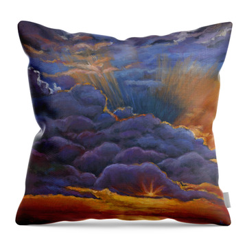 Prairie Sunset Throw Pillows