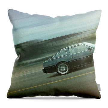 Cruising the Highway - Throw Pillow Product by Matthias Zegveld