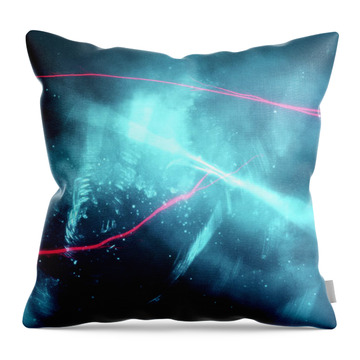 Strong Interference - Throw Pillow Product by Matthias Zegveld