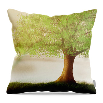 Tree of Life - Throw Pillow Product by Matthias Zegveld