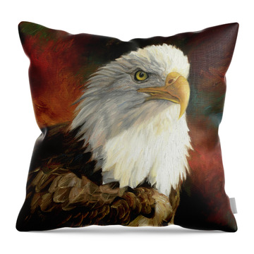 Bald Eagle Throw Pillows