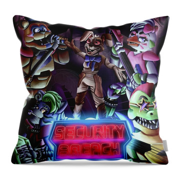 Five Nights at Freddy's Pillows - FNAF 2 animatronics Throw Pillow RB1602 - Five  Nights at Freddy's Store