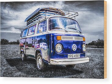 Designs Similar to Blue VW Campervan by Ian Hufton