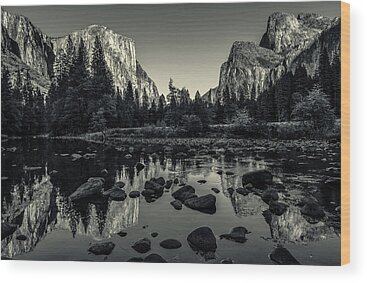 Yosemite National Park Wood Prints