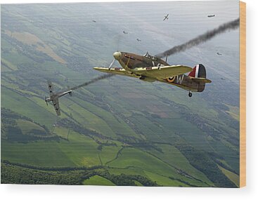 Hawker Hurricane Photos Wood Prints